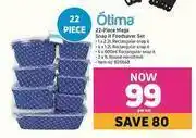 Game Otima 22 Piece Mega Snap It Foodsaver Set-Per Set offer