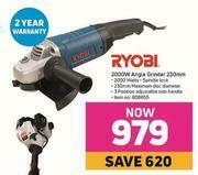 Game Ryobi 2000W Angle Grinder 230mm offer