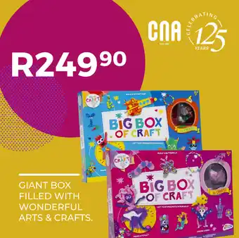 Giant Box Filled with Wonderful Arts and Crafts
