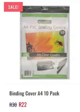 Binding Cover A4 10 Pack