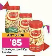 Game Nola Mayonnaise Assorted-For Any 3 x 750g offer