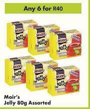 Game Moir's Jelly Assorted-For Any 6 x 80g offer