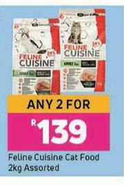 Game Feline Cuisine Cat Food Assorted-For Any 2 x 2kg offer