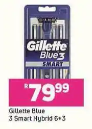 Game Gillette Blue 3 Smart Hybrid-6's+3's offer