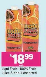 Game Liqui Fruit 100% Fruit Juice Blend Assorted-1Ltr Each offer