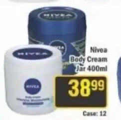 Nivea Body Cream Jar 400ml
