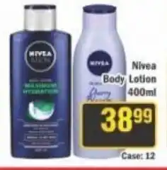 J&E Cash and Carry Nivea Body Lotion 400ml offer