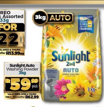 Take 'n Pay Sunlight Auto Washing Powder 3kg offer