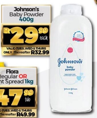 Take 'n Pay Johnson's Baby Powder 400g offer