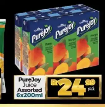 Take 'n Pay PureJoy Juice Assorted 6x200ml offer