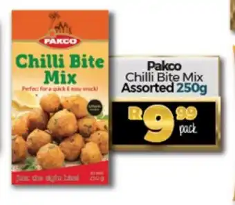 Take 'n Pay Pakco Chilli Bite Mix Assorted 250g offer