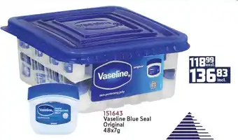 Africa Cash and Carry 151643 Vaseline Blue Seal Original 48x7g offer