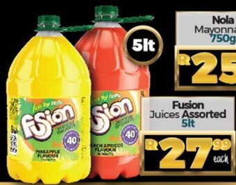 Take 'n Pay Fusion Juices Assorted 5lt offer