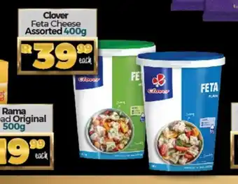 Take 'n Pay Clover Feta Cheese Assorted 400g offer