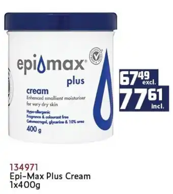 Africa Cash and Carry 134971 Epi-Max Plus Cream 1x400g offer
