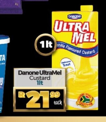 Take 'n Pay Danone Ultramel Custard 1lt offer