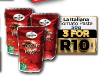Take 'n Pay La Italiana Tomato Paste 50g offer