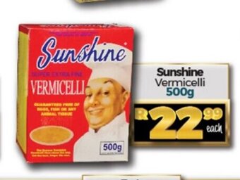 Take 'n Pay Sunshine Vermicelli 500g offer