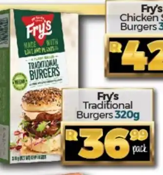 Take 'n Pay Fry's Tradicional Burgers 320g offer