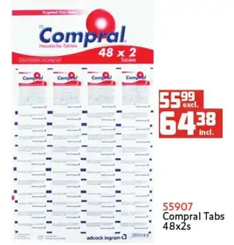 55907 Compral Tabs 48x2s