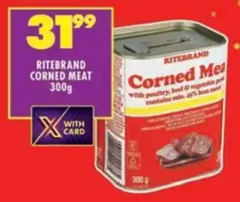 Shoprite Ritebrand corned meat offer