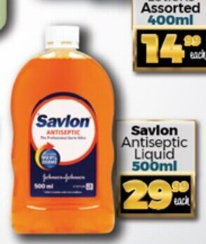 Savlon Antiseptic Liquid 500ml
