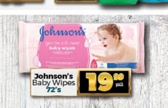 Take 'n Pay Johnson's Baby Wipes 72's offer