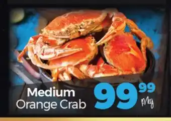 Take 'n Pay Medium Orange Crab per kg offer