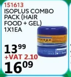 Africa Cash and Carry 151613 Isoplus Combo Pack (Hair Food +Gel) 1x1ea offer