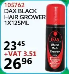 Africa Cash and Carry 105762 Dax Black Hair Grower 1x125ml offer