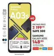Edgars Samsung Galaxy A03s 4G offer