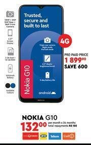 Edgars Nokia G10 4G offer