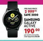 Edgars Samsung Galaxy Active offer