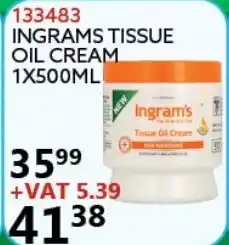 Africa Cash and Carry 133483 Ingrams Tissue Oil Cream 1x500ml offer