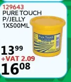 Africa Cash and Carry 129643 Pure Touch P/Jelly 1x500ml offer
