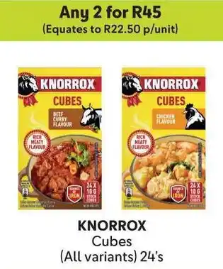 Makro KNORROX Cubes offer