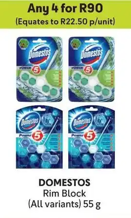 Makro DOMESTOS Rim Block offer