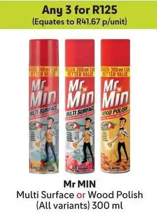 Makro Mr MIN Multi Surface or Wood Polish offer