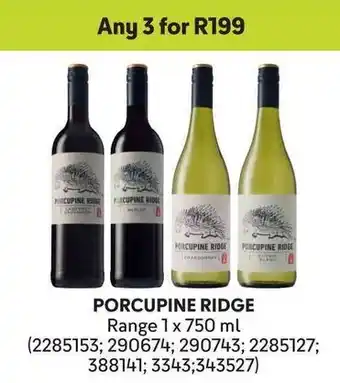 Makro PORCUPINE RIDGE Range offer