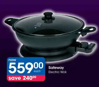 Clicks Safeway Electric Wok offer