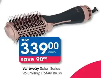 Clicks Safeway Salon Series Volumising Hot-Air Brush offer