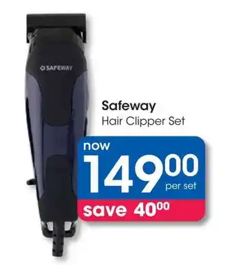 Clicks Safeway Hair Clipper Set offer