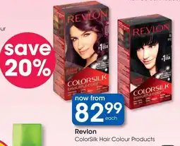 Clicks Revlon ColorSilk Hair Colour Products offer