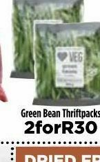 Food Lover's Market Green beans 2 offer