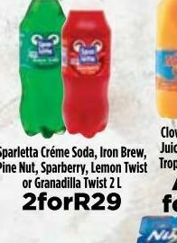 Sparletta cold drinks 2