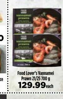 Food Lover's Market Food lover's prawns offer
