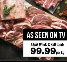Food Lover's Market Half lamb offer