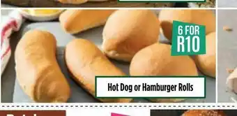 Food Lover's Market Hot dog / hamburger buns 6 offer