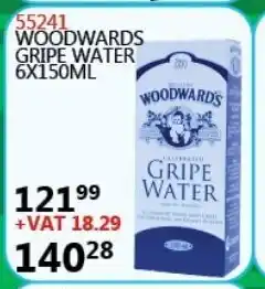 Africa Cash and Carry 55241 Woodwards Gripe Water 6x150ml offer