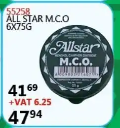 Africa Cash and Carry 55258 All Star M.C.O 6x75g offer
